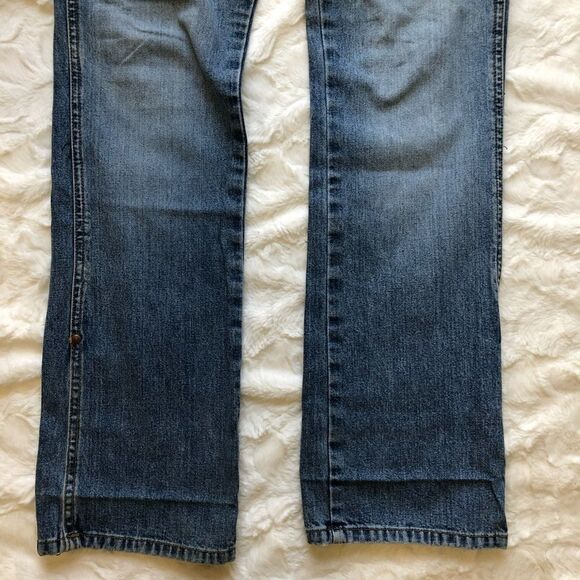 Abercrombie & Fitch Y2K Low Rise Patch Pocket Denim Jeans - Women’s 4 - Picture 4 of 8
